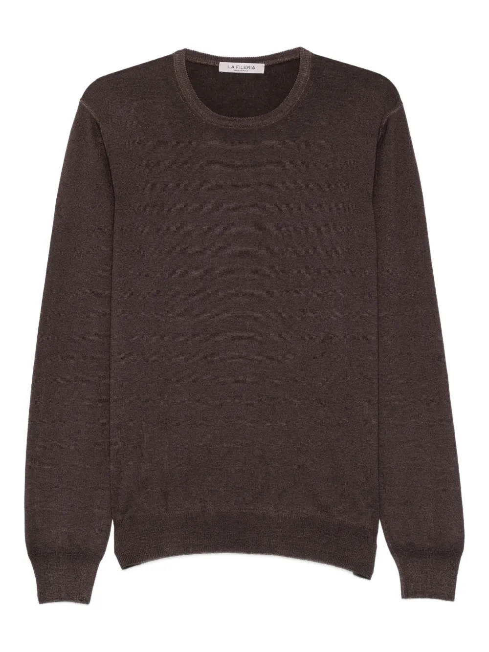 Fileria Crew-neck Sweater In Brown