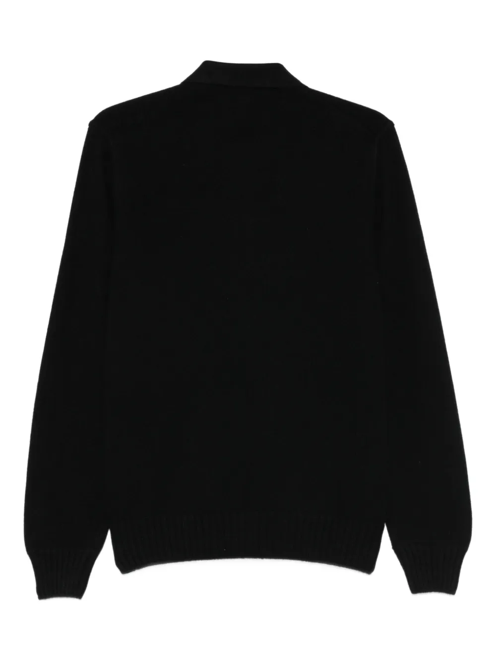 Fileria Cashmere Collar Cardigan In Black