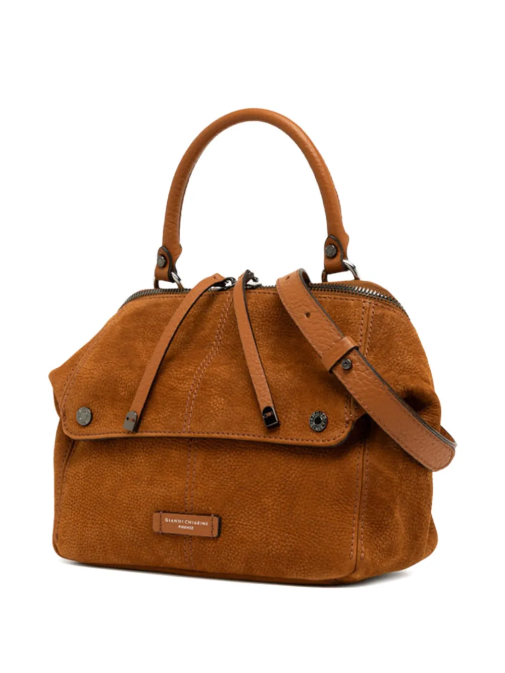 Gianni Chiarini Aryna Leather Crossbody In Brown