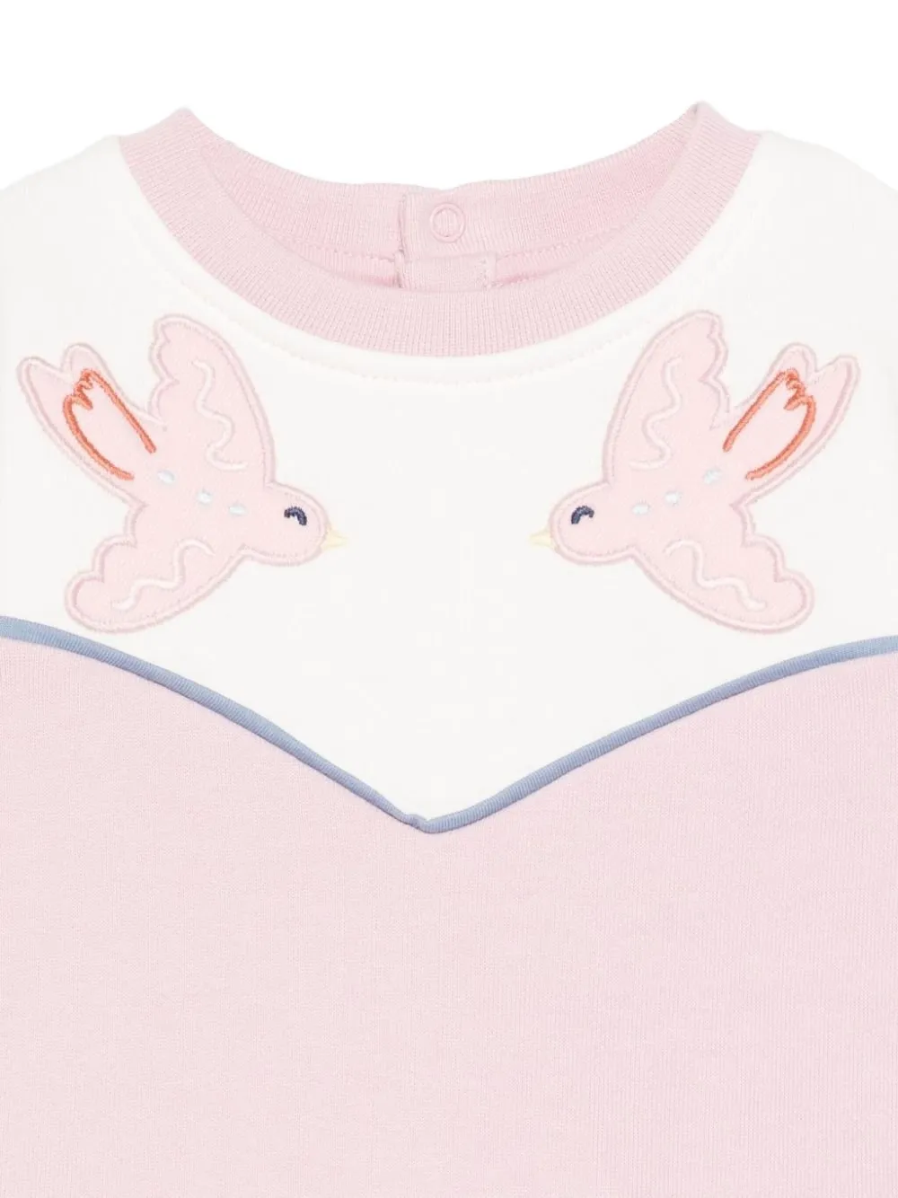 Stella McCartney Kids Sweater met applicatie Roze
