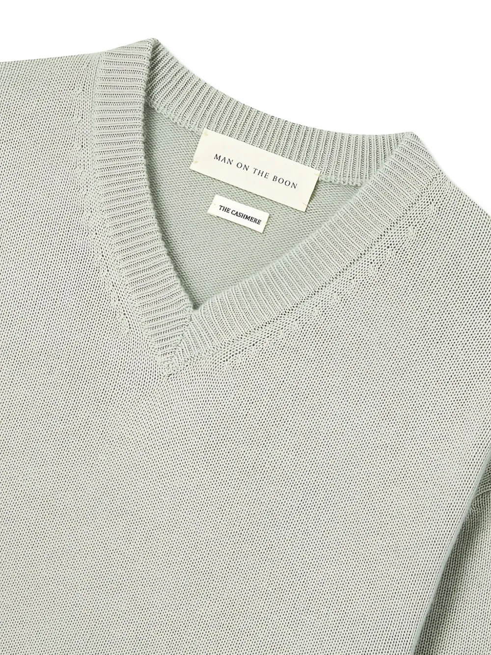 Man On The Boon. V-neck Sweater In Green