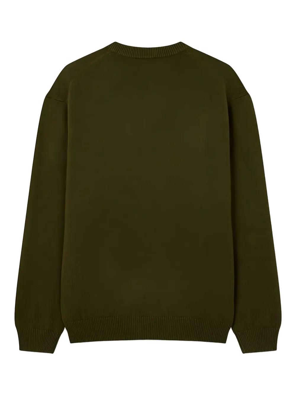 Man On The Boon. V-neck Sweater In Green