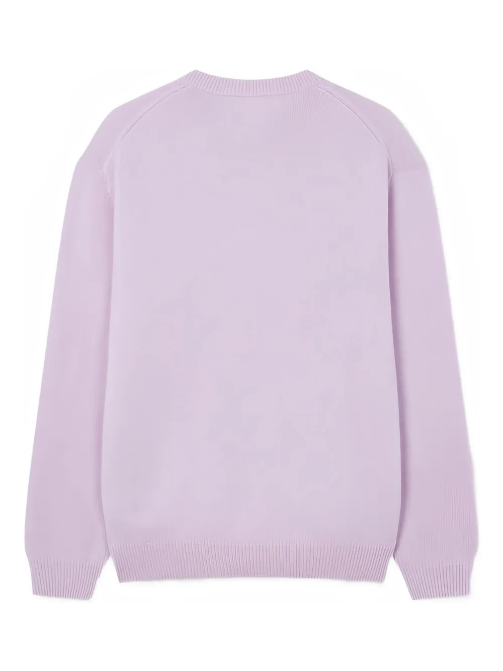 Man On The Boon. V-neck sweater | Purple | Image 1
