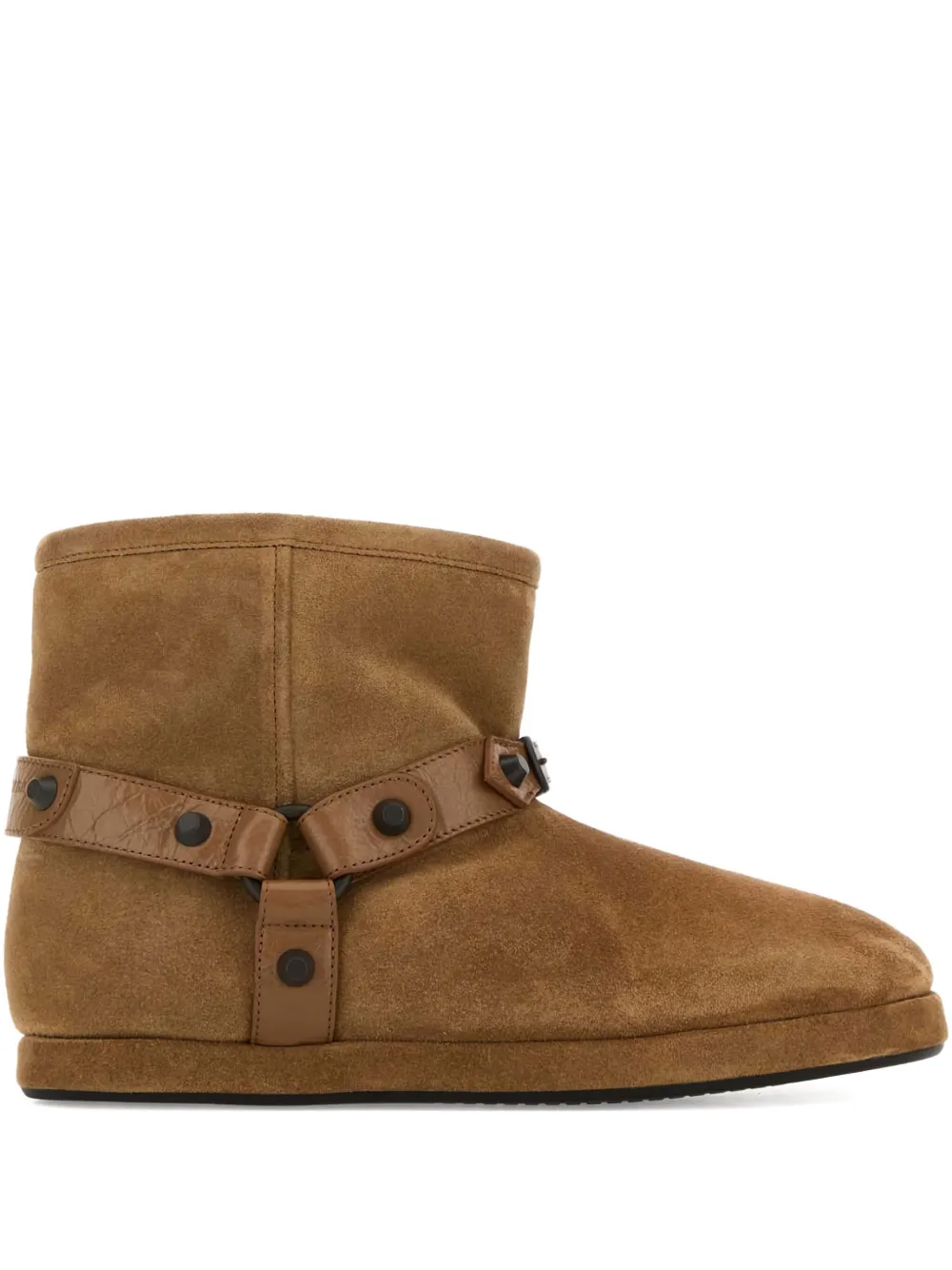 Balenciaga suede studded alaska soft boots - ブラウン Balenciaga suede studded alaska soft boots - ブラウン
