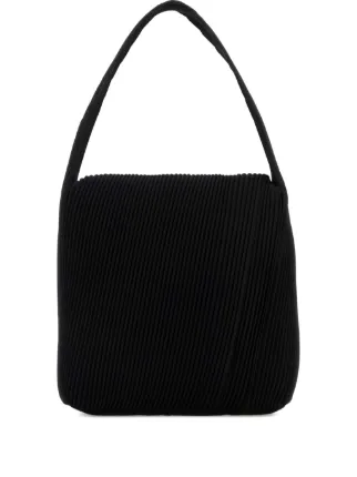 Homme Plissé Issey Miyake ラウンド スクエア ショルダーバッグ