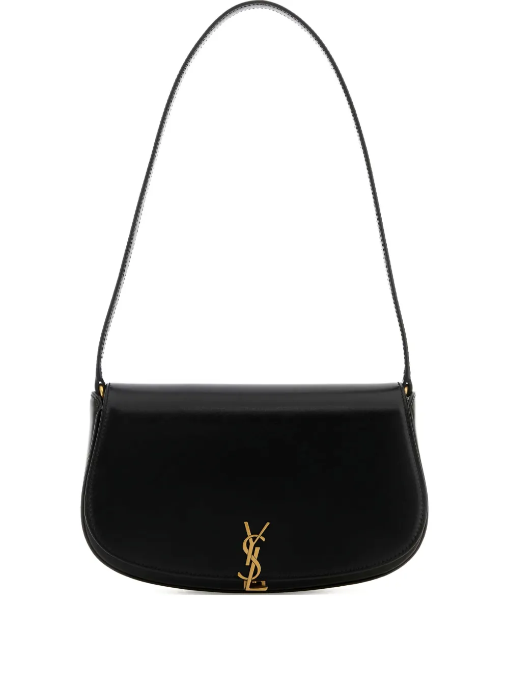Saint Laurent Mini Voltaire Schultertasche - Schwarz