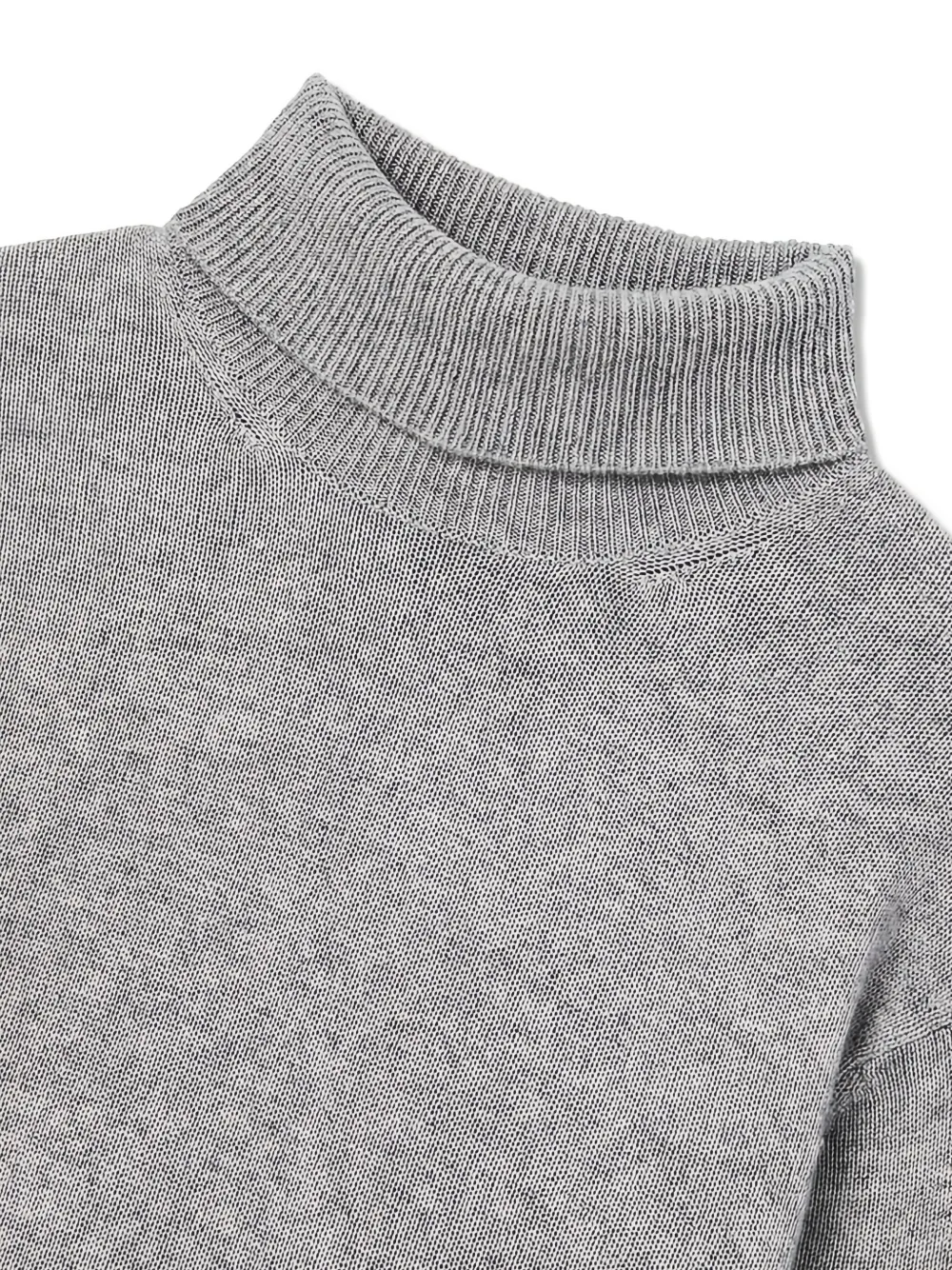 Man On The Boon. Turtleneck Sweater In Gray