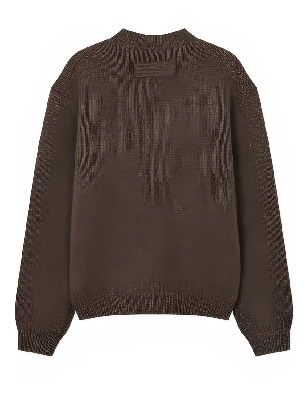 Man On The Boon. Buttoned Cardigan In Brown