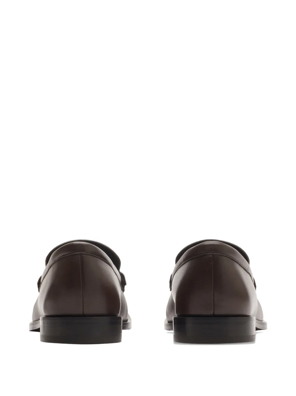Burberry Cadet leren loafers Bruin