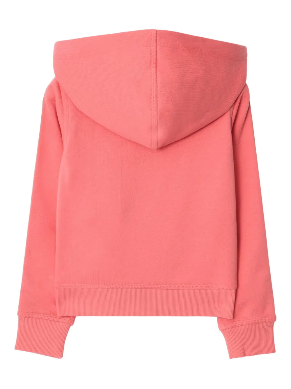 Burberry Kids Hoodie met rits Roze
