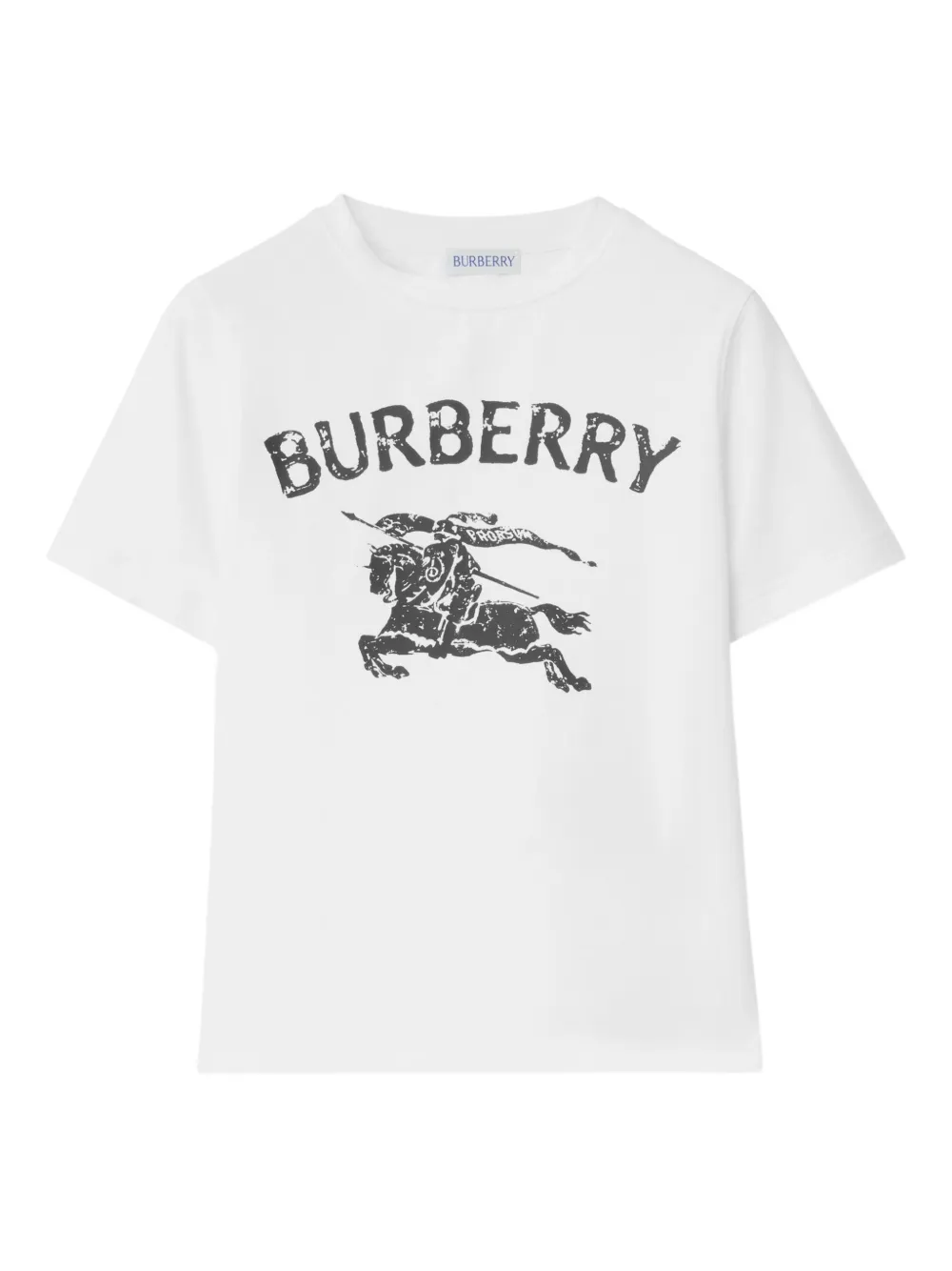 Burberry Kids  EKD cotton T-shirt | White | Image 1