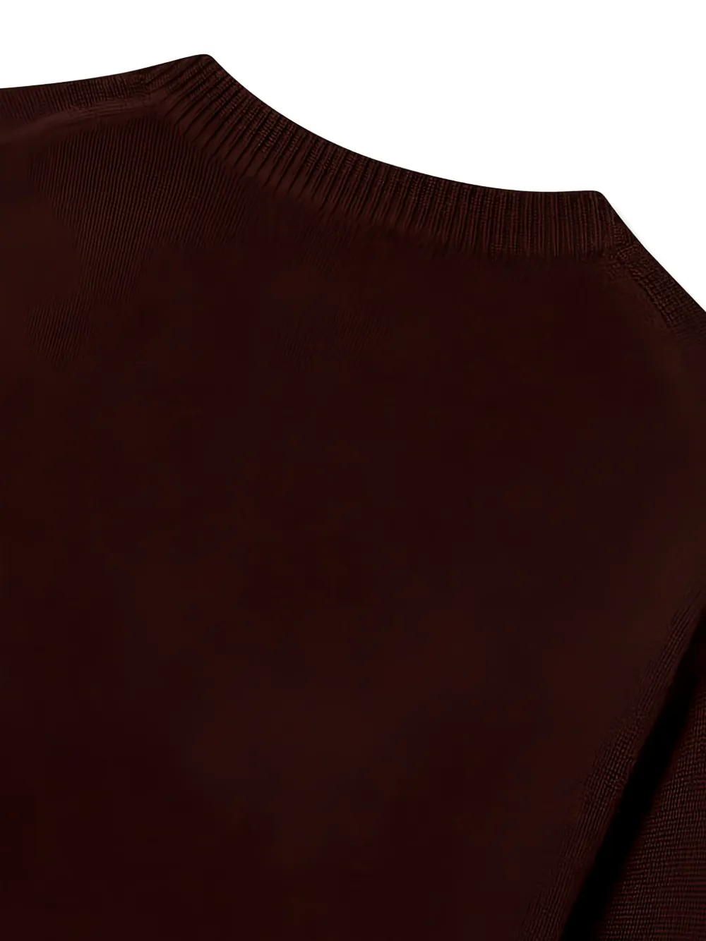 Man On The Boon. V-neck Sweater In Brown