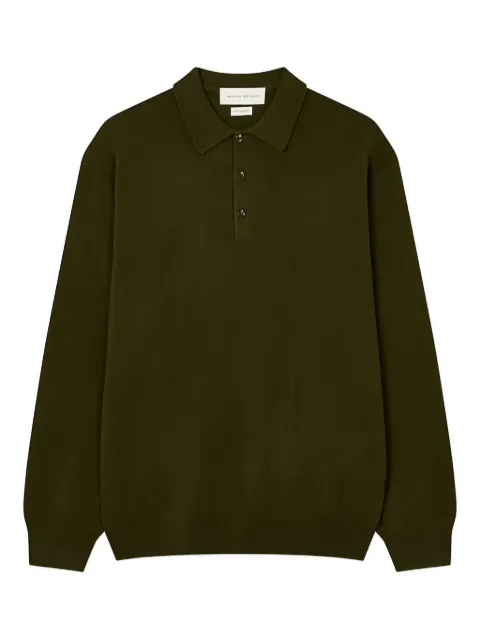 Man On The Boon. long-sleeve polo shirt
