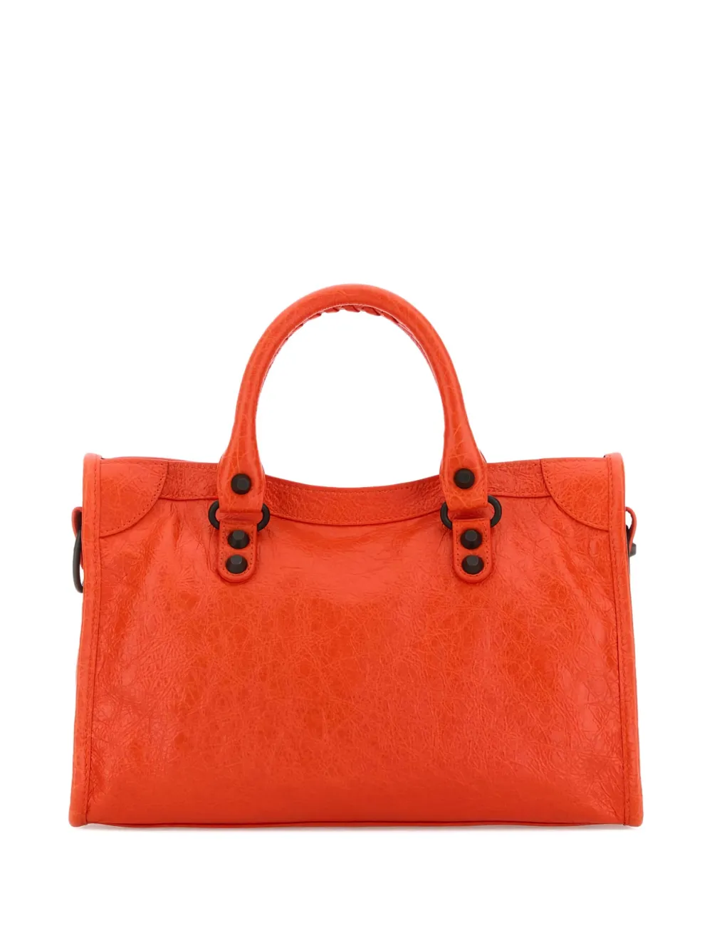 Balenciaga Le City leren shopper - Oranje