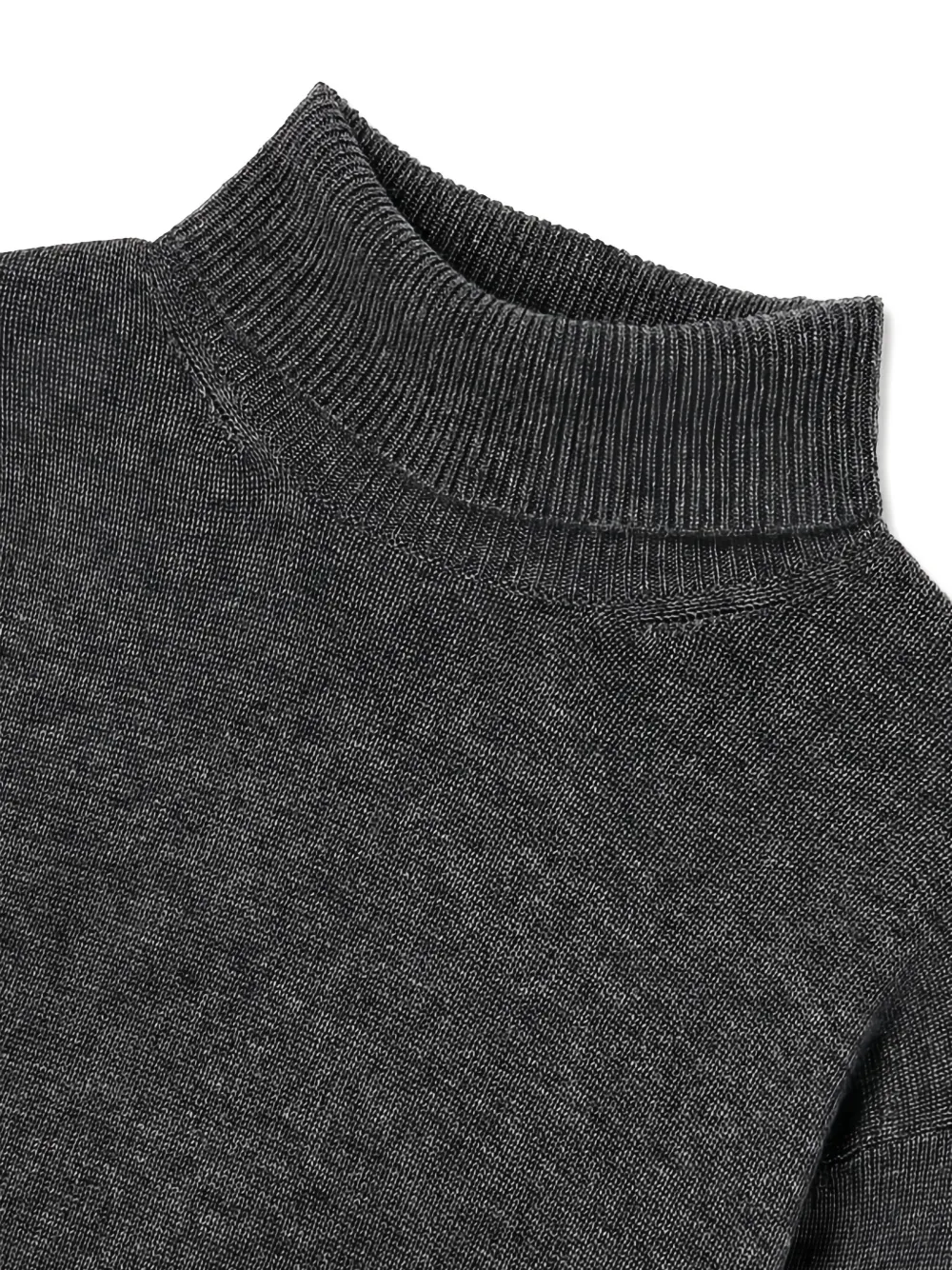 Man On The Boon. Turtleneck Sweater In Gray
