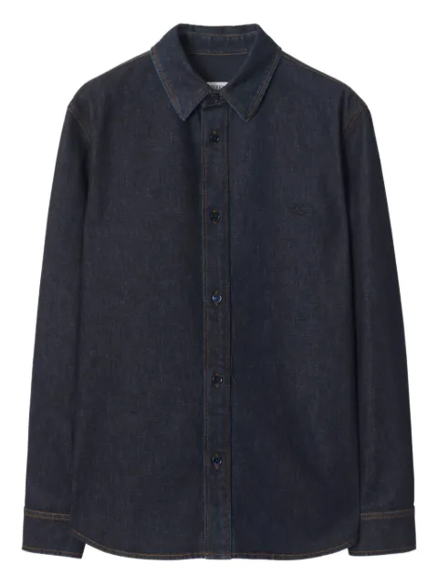 Burberry selvedge denim shirt