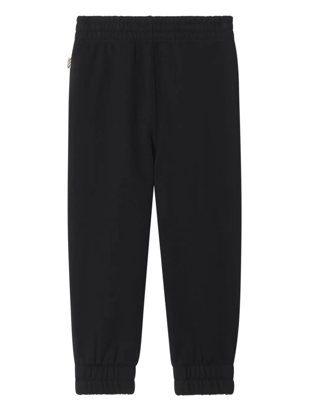  Burberry Kids Pantalones Con Logo Equestrian Knight - Negro 