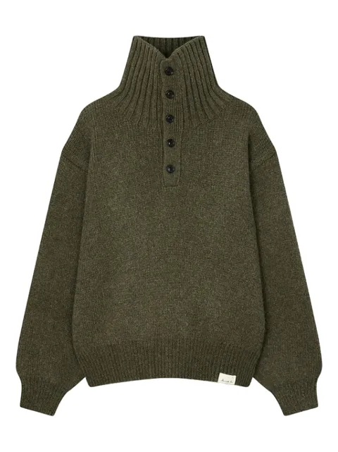 Man On The Boon. button-up sweater
