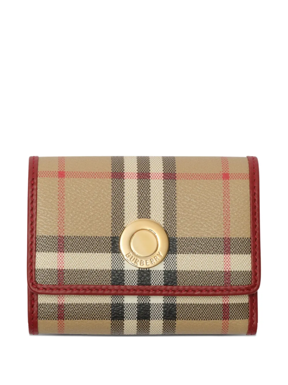 Burberry check folding wallet | Neutrals | Image 1