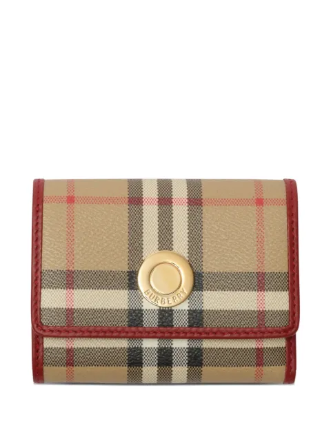 Burberry 格纹对折钱包