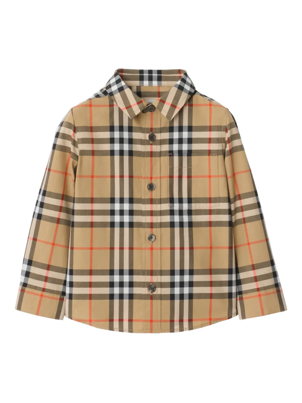 Burberry Kids Camicia a quadri - Toni neutri