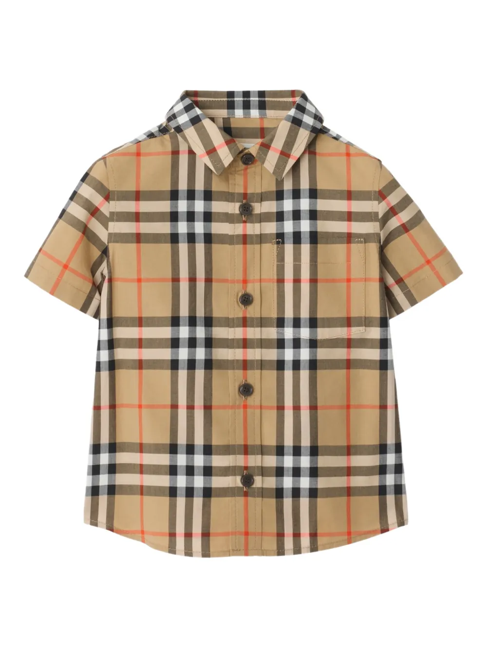 Burberry Kids Camicia a quadri - Toni neutri