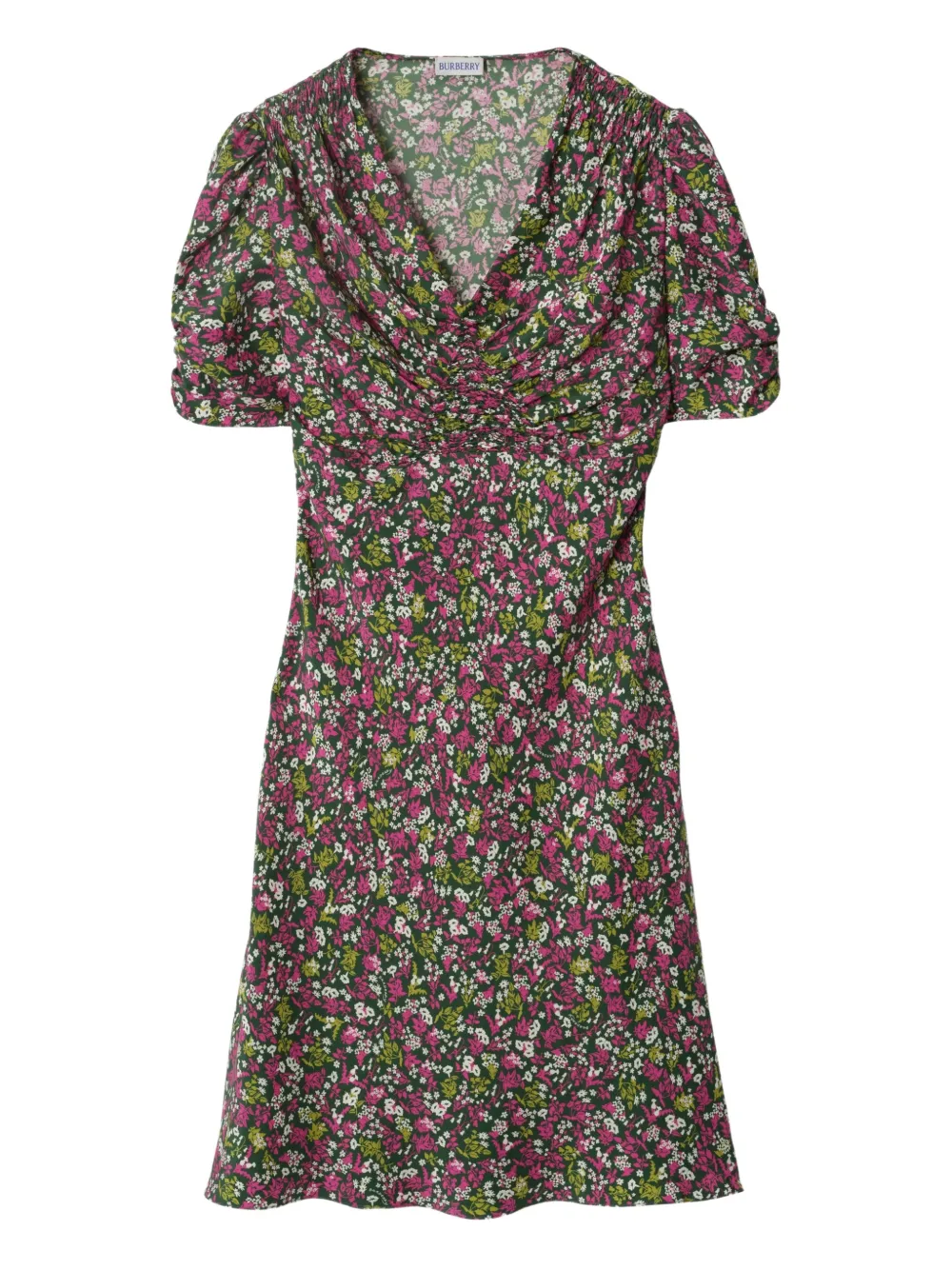 Burberry Ditsy floral mini dress - Nero