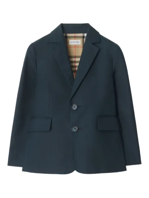 Burberry Kids single-breasted blazer