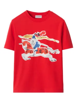 Burberry Kids check-print short-sleeve Shirt | Neutrals | FARFETCH