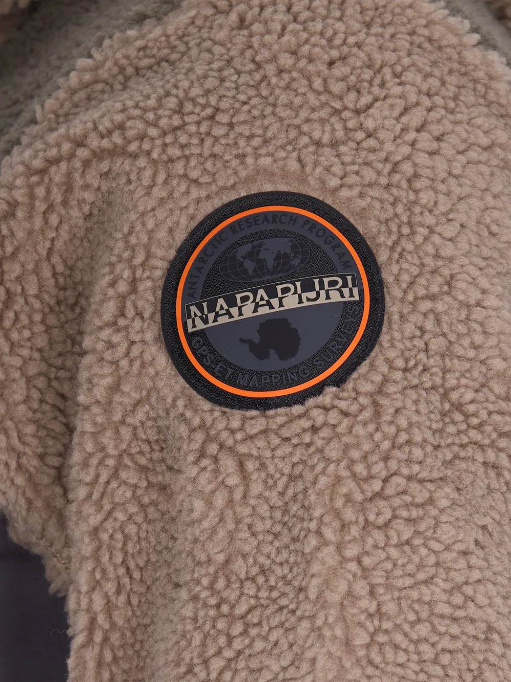 Napapijri Zip-pocket Jacket In Brown