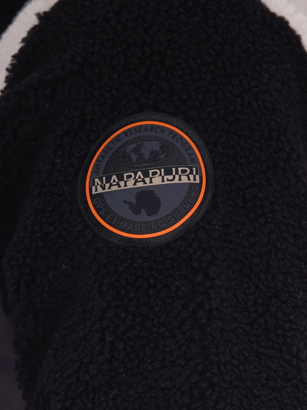 Napapijri Zip-pocket Jacket In Black