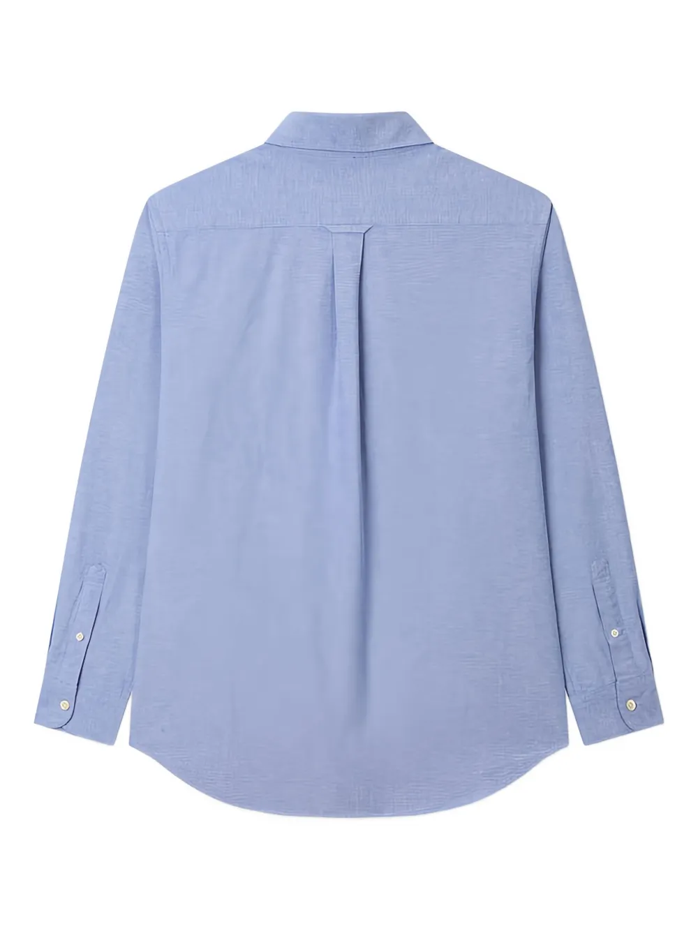 Man On The Boon. Katoenen overhemd - Blauw