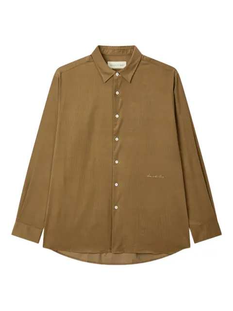 Man On The Boon. corduroy buttoned shirt