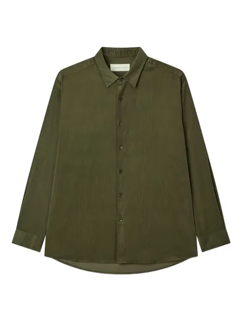 Man On The Boon. chemise nervurée