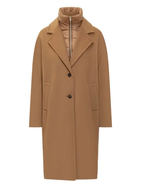 Herno single-breasted wool coat