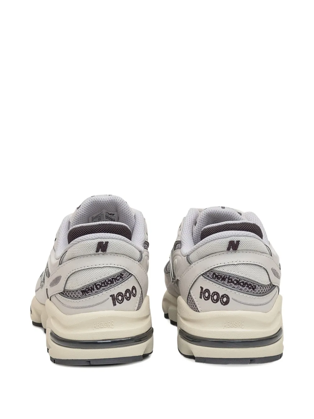 New Balance 1000 sneakers met logodetail Beige