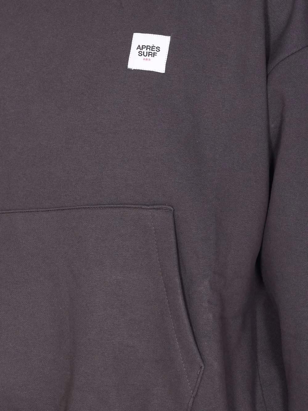  Pret A Surf Logo-patch Hoodie - Grey 