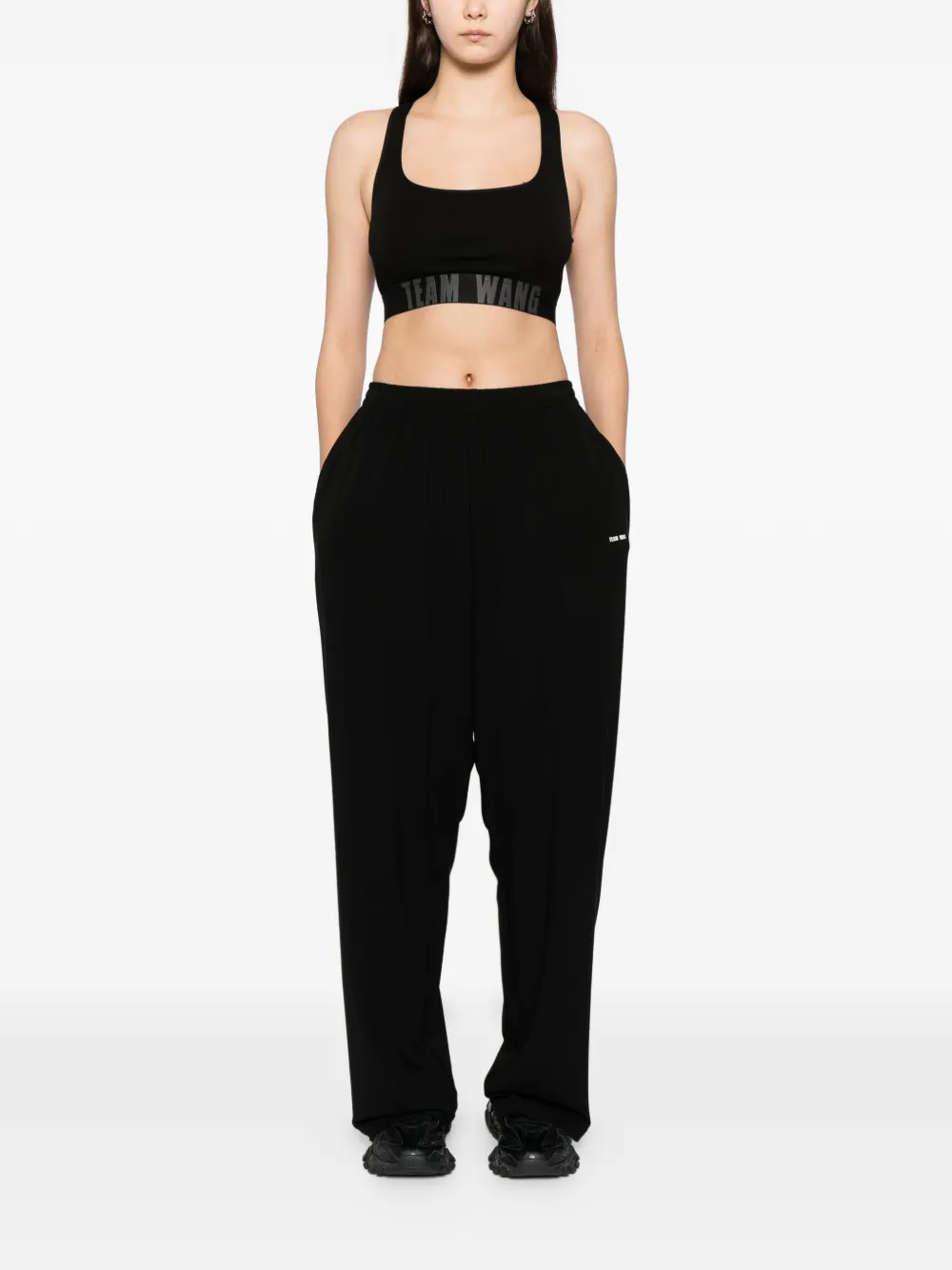 Team Wang Design The Original 1 Sport Bra In Black