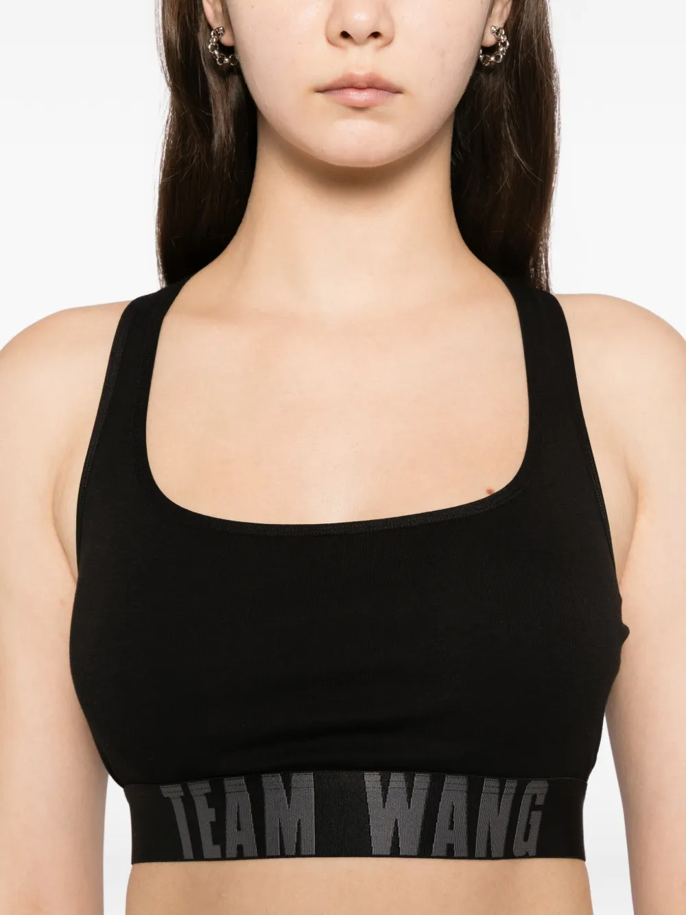 Team Wang Design The Original 1 Sport Bra In Black