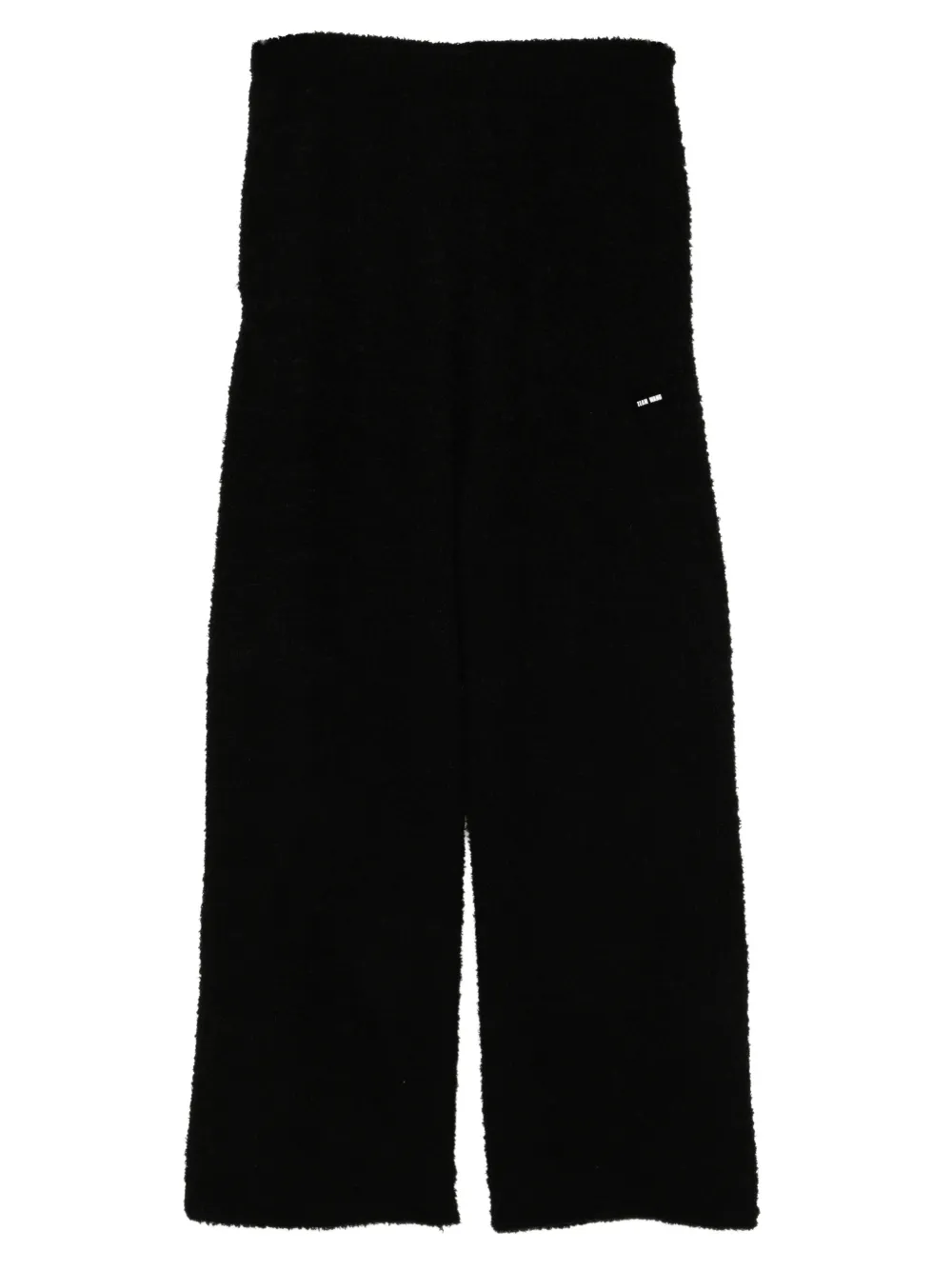 TEAM WANG design Pantaloni The Original 1 a gamba ampia - Nero