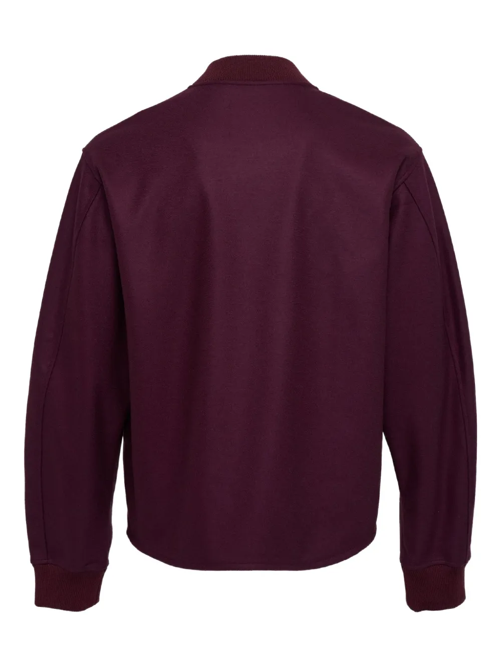 Jil Sander Melton zip-up wool bomber jacket | Bomber Jackets | Image 2