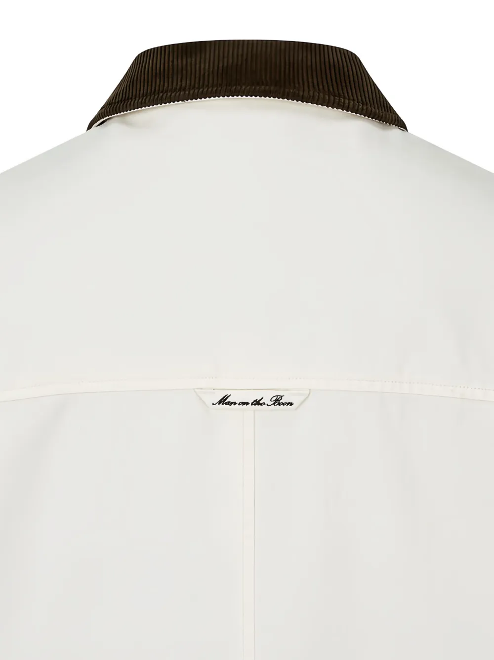 Man On The Boon. Barn Corduroy-collar Jacket In Brown