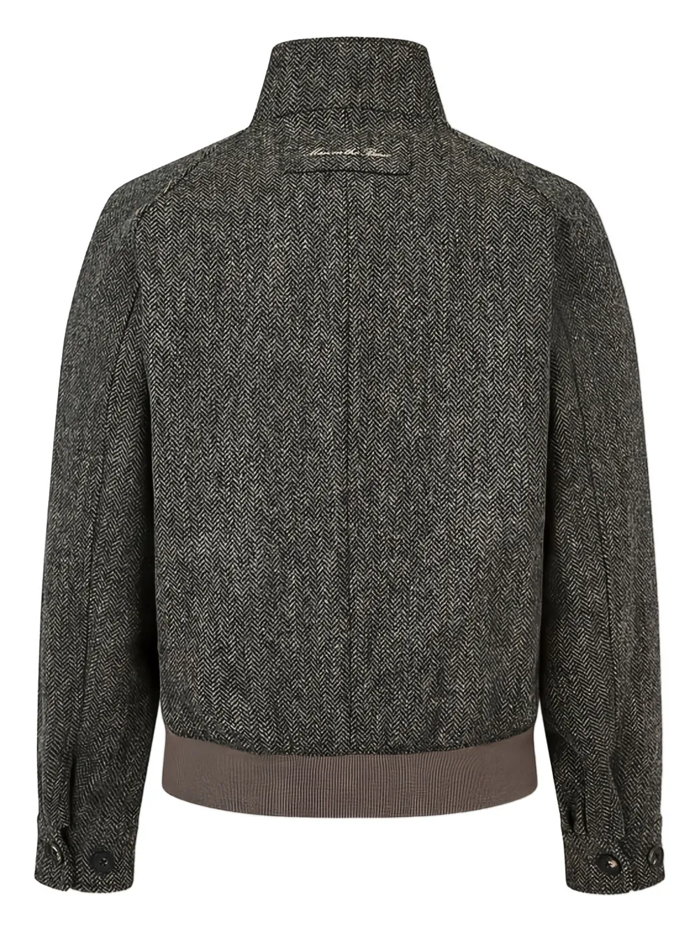 Man On The Boon. Harrington Jacket In Gray