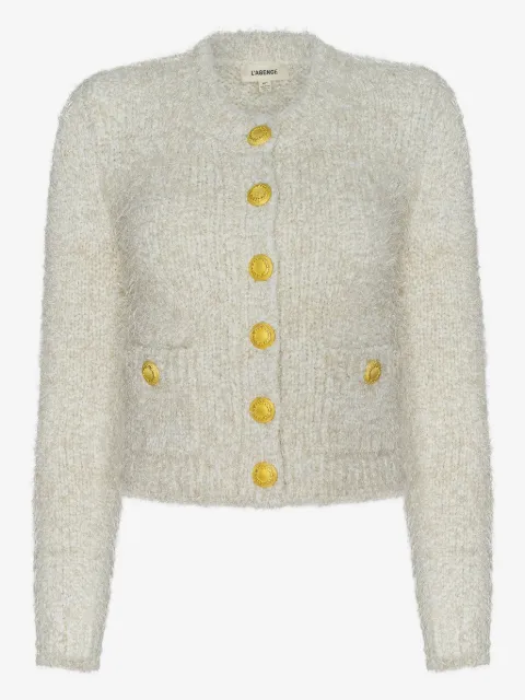 L'Agence Una button cardigan