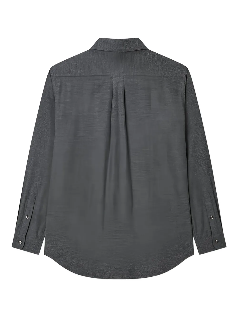 Man On The Boon. Katoenen overhemd - Grijs