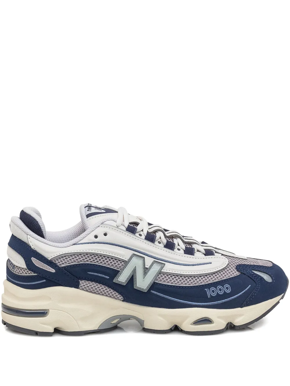 New Balance logo 1000 trainers | Blue | Image 1