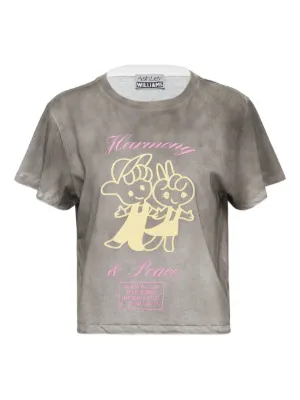 Ashley Williams Cry Baby Printed Tank Top | White | FARFETCH