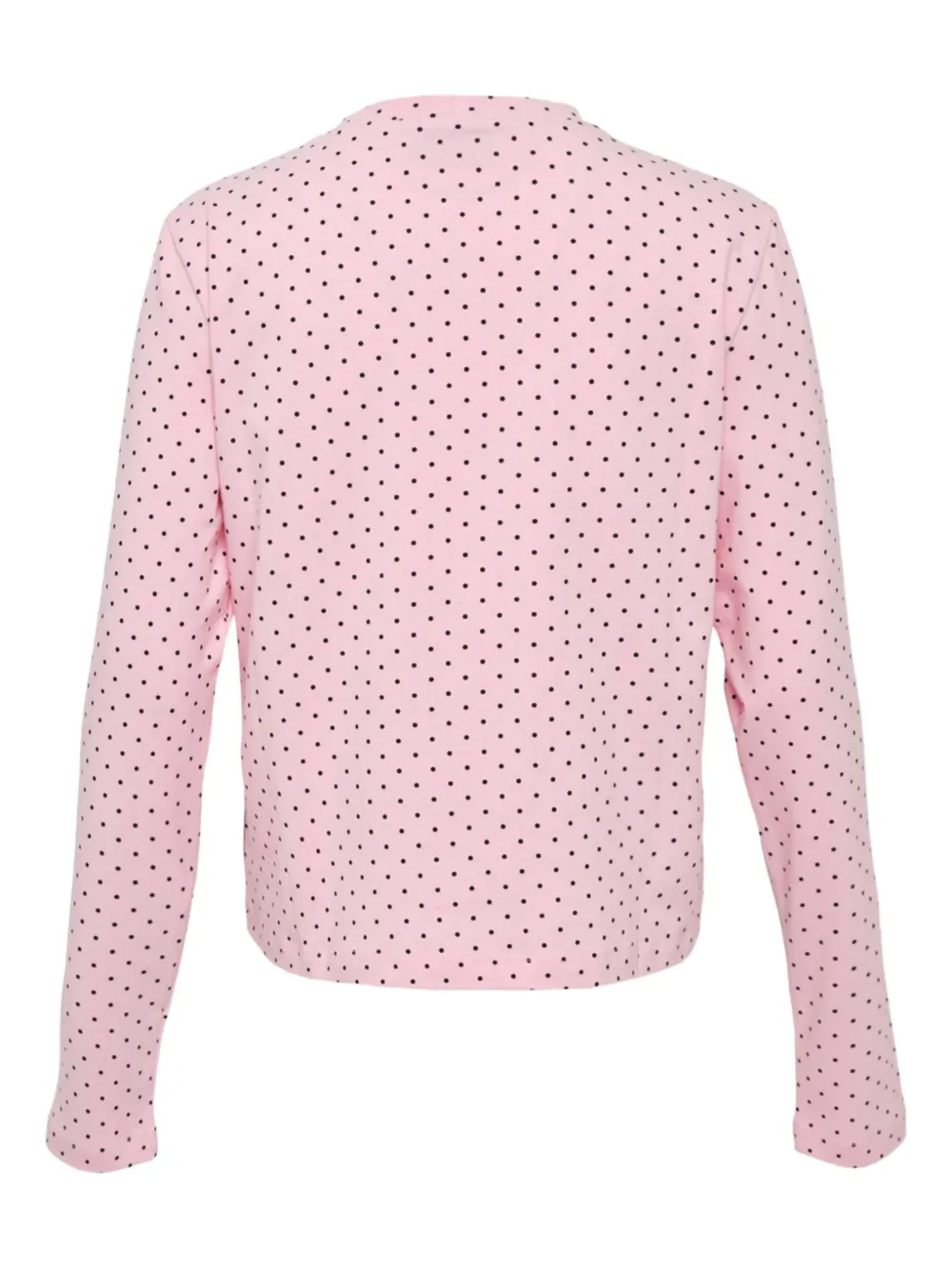 Ashley Williams Polka-dot Long-sleeve T-shirt In Multi
