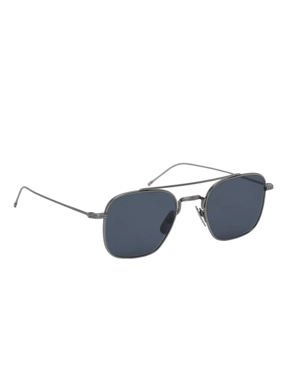 Thom Browne Eyewear pilot-frame titanium sunglasses | Men | Image 2