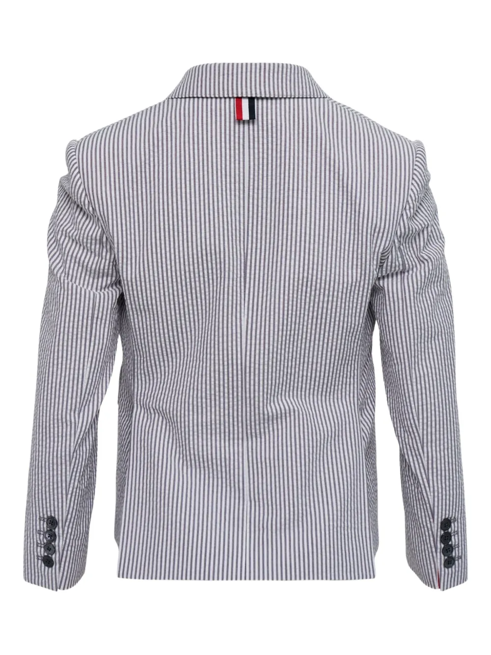Thom Browne High Armhole Sport Striped-pattern Jacket In Pattern